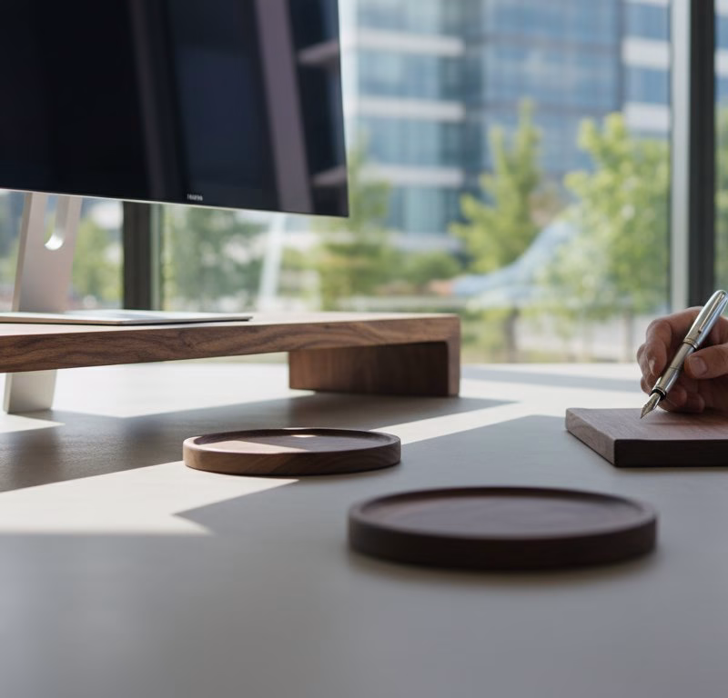Handcrafted Desk Accessories in Essex: Elevating the Professional Workspace