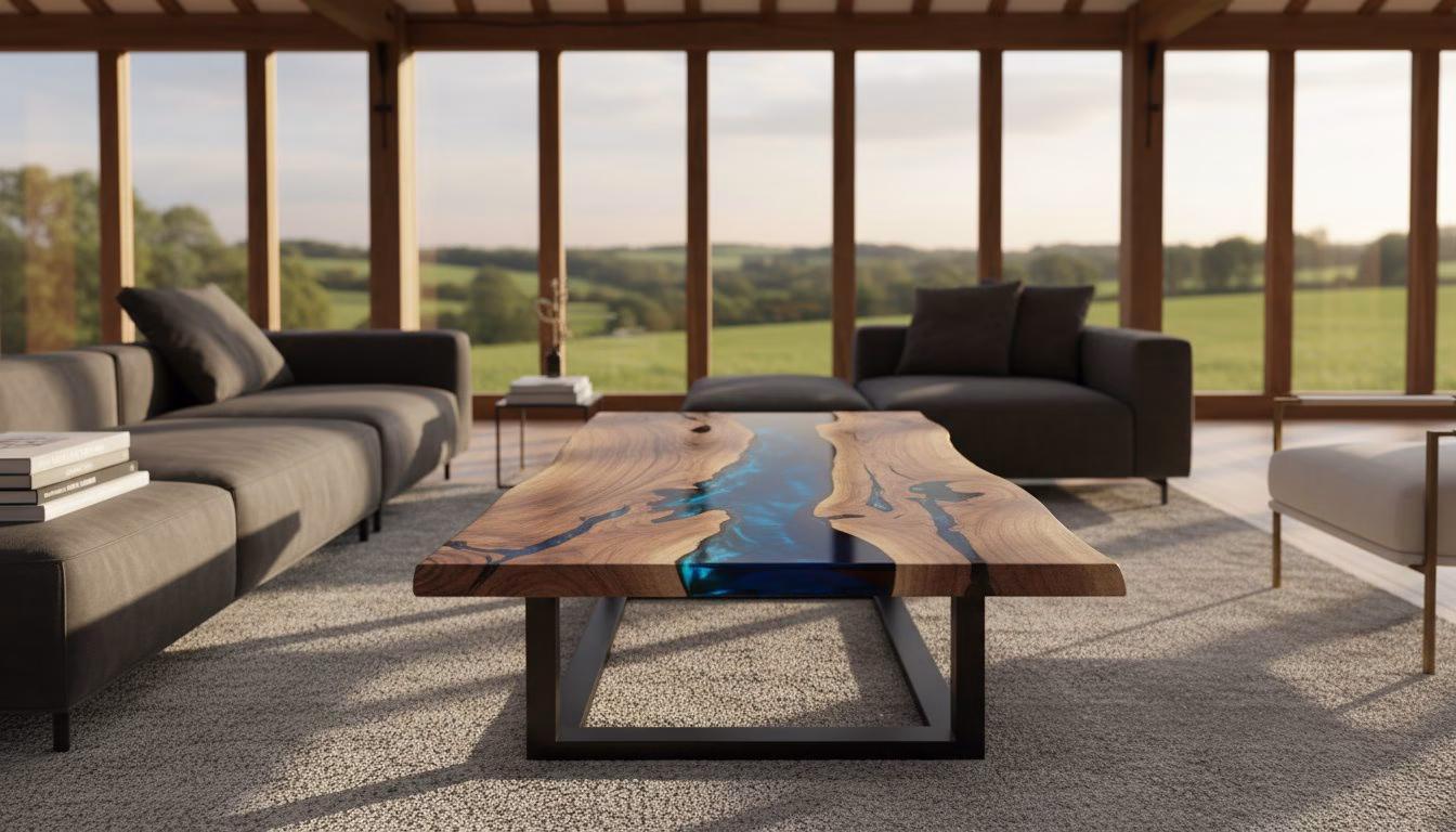 Handcrafted Resin Coffee Tables in Essex: The Ultimate Commissioning Guide 2026