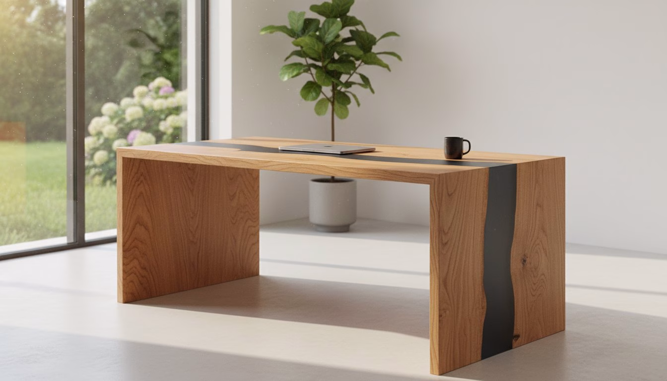 Solid Wood Office Desk Billericay: Bespoke Handcrafted Desks for the Discerning Professional