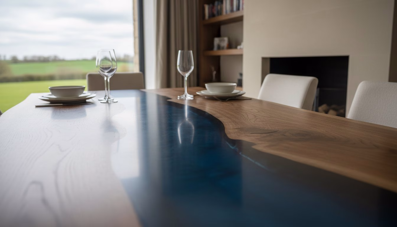 Unique Dining Tables in Essex: Discover the Art of Bespoke River Tables